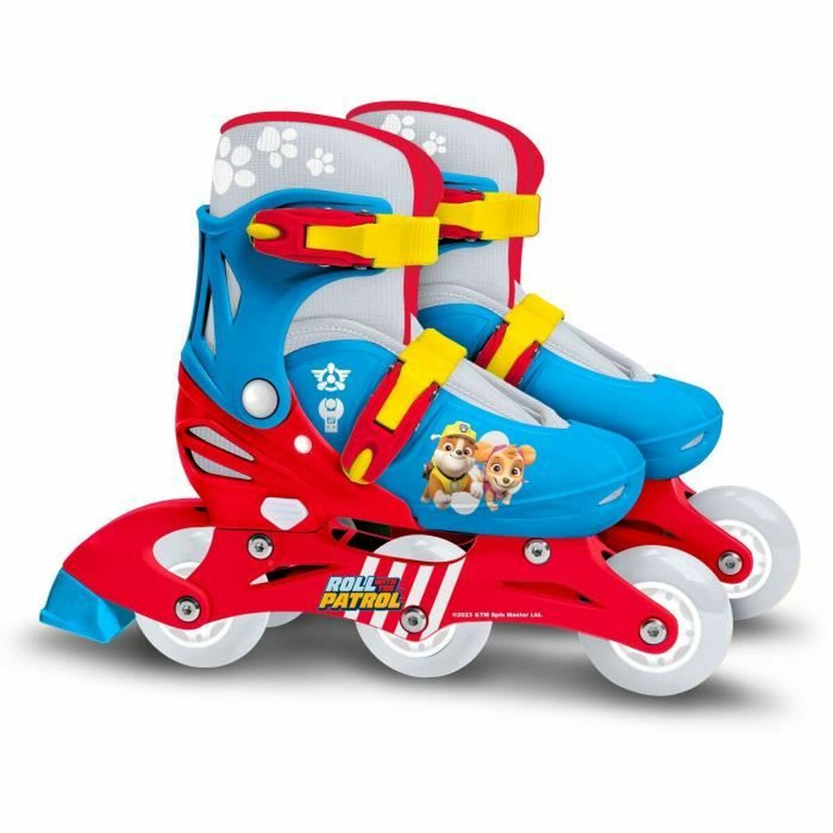 Pattini in Linea The Paw Patrol Azzurro Rosso